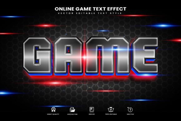 Game Theme Editable Text Effect: Instant Visual Impact