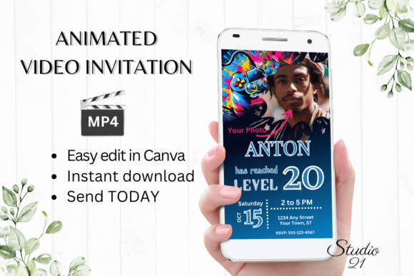Level Up Your Celebration with a Video Game Birthday Invite