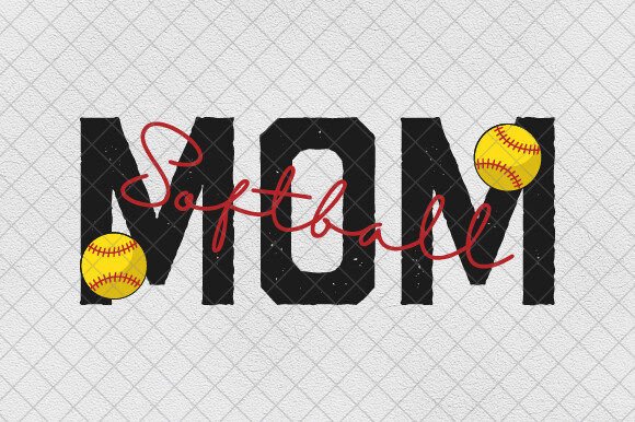Retro Sport Mama PNG Softball Mom PNG: A Design Asset for Authentic Branding