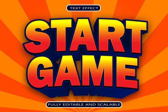 Start Game Editable Text Effect: Dynamic Typography for Modern Creators