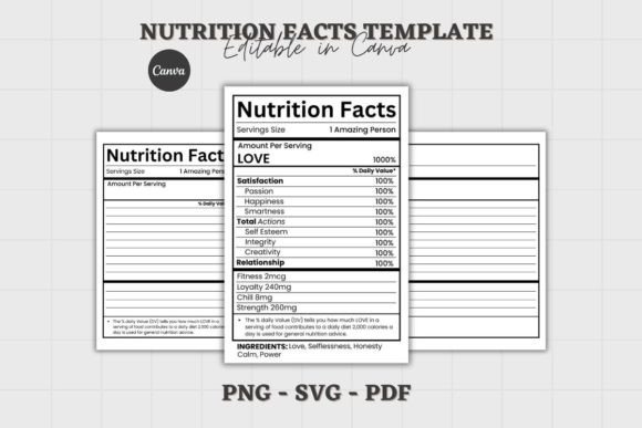 Streamline Your Labels with Nutrition Facts Templates